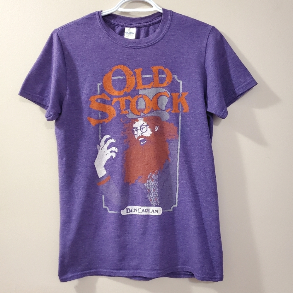 Ben Caplan - Old Stock musician band tee - Size S